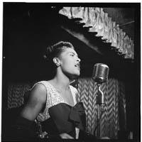 Portrait of Billie Holiday