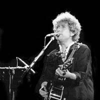 Portrait of Bob Dylan