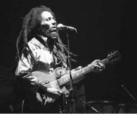 Portrait of Bob Marley