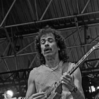 Portrait of Carlos Santana