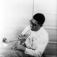 Portrait of Dizzy Gillespie
