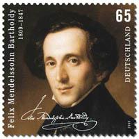 Portrait of Felix Mendelssohn
