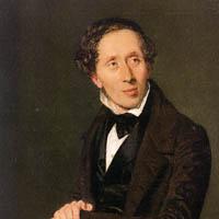 Portrait of Hans Christian Andersen