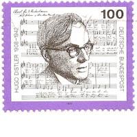 Portrait of Hugo Distler
