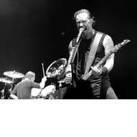 Portrait of James Hetfield
