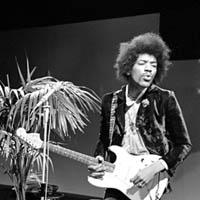 Portrait of Jimi Hendrix