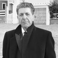 Portrait of Leonard Cohen