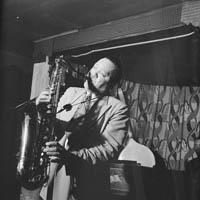 Portrait of Lester Young