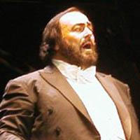 Portrait of Luciano Pavarotti