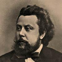 Portrait of Modest Mussorgsky