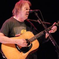 Portrait of Neil Young