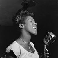 Portrait of Sarah Vaughan