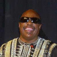 Portrait of Stevie Wonder