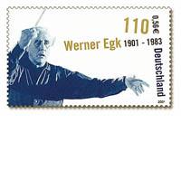 Portrait of Werner Egk