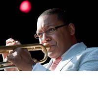 Portrait of Wynton Marsalis