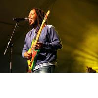 Portrait of Ziggy Marley