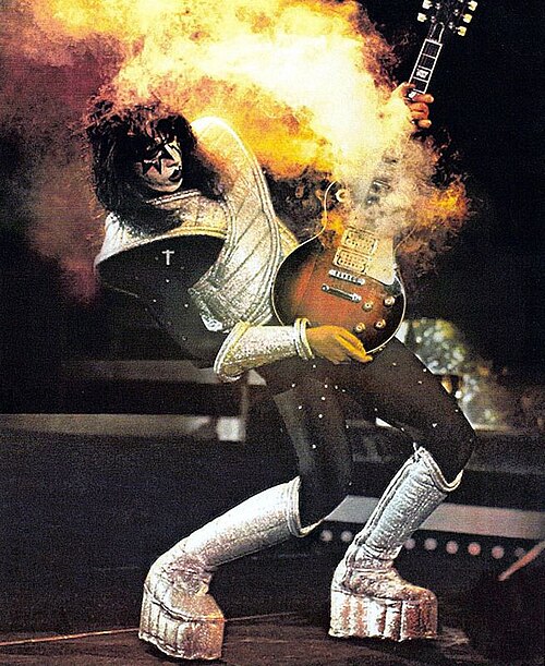 Portrait of Ace Frehley