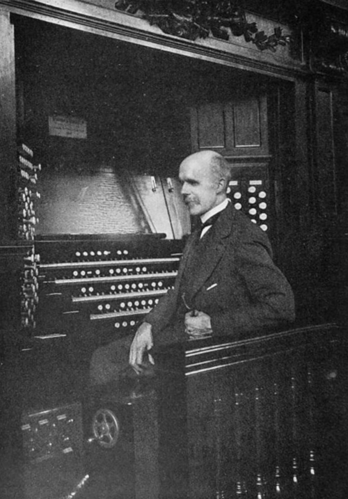 Portrait of Alfred Hollins