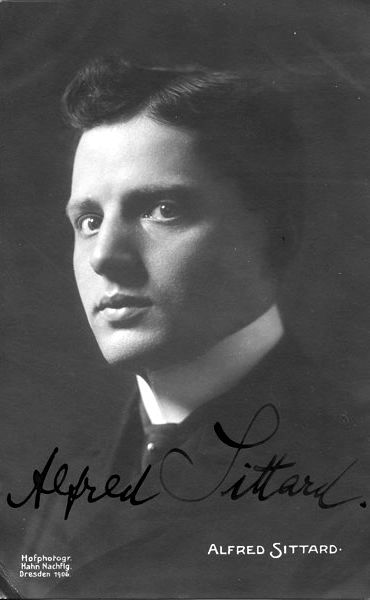 Portrait of Alfred Sittard