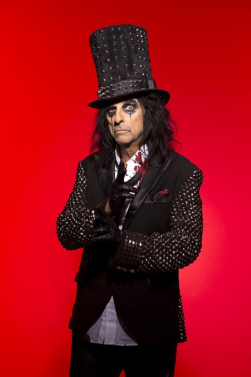 Portrait of Alice Cooper