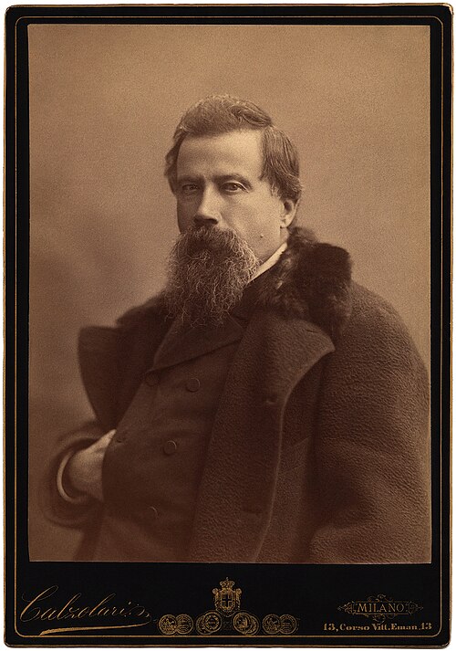 Portrait of Amilcare Ponchielli