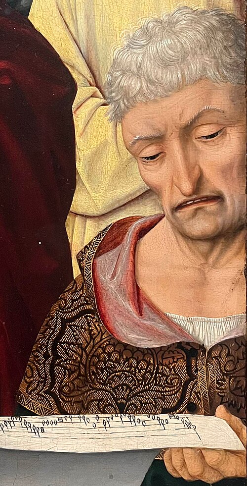Portrait of Antoine Brumel
