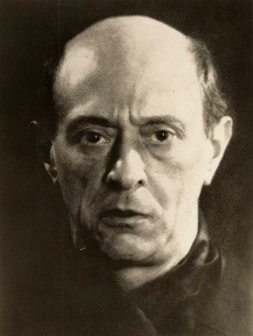 Portrait of Arnold Schonberg
