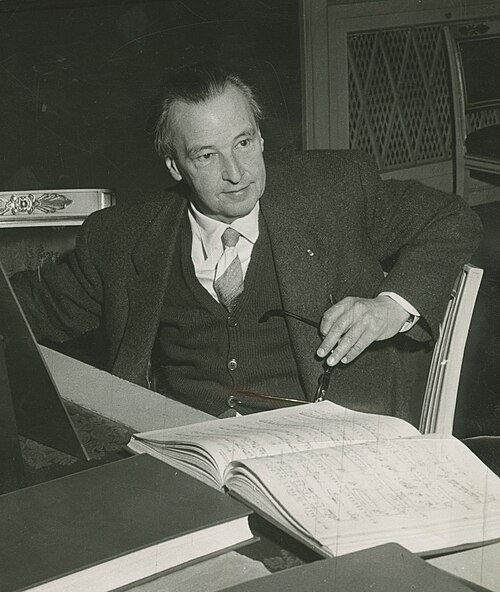 Portrait of Arthur Honegger