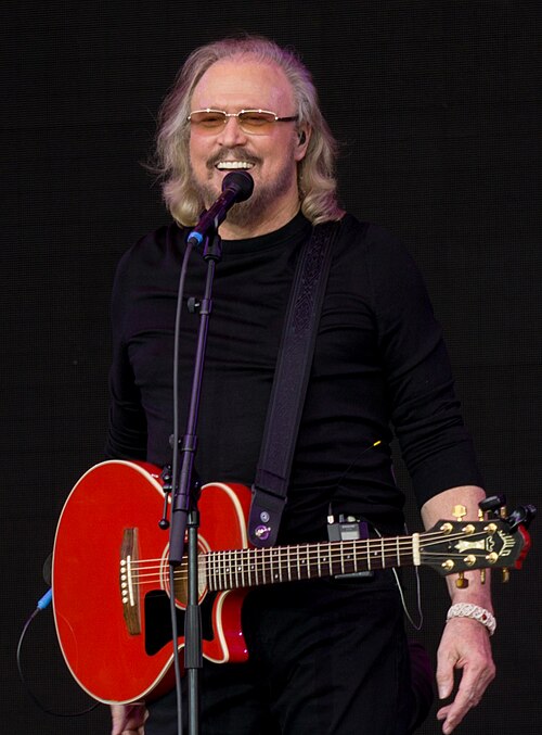 Portrait of Barry Gibb