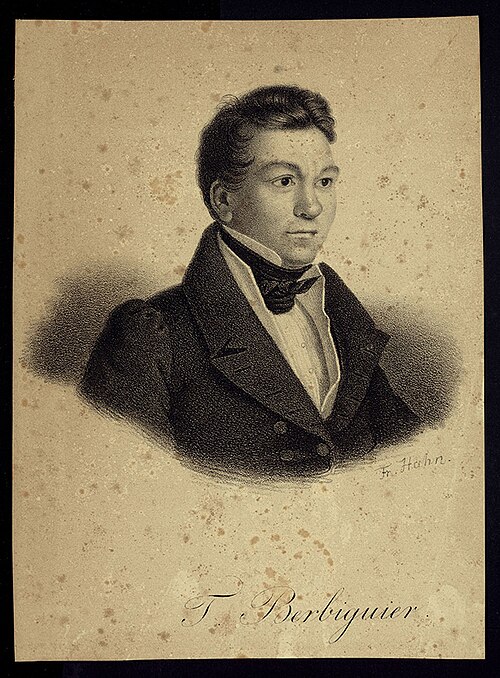 Portrait of Benoit Tranquille Berbiguier