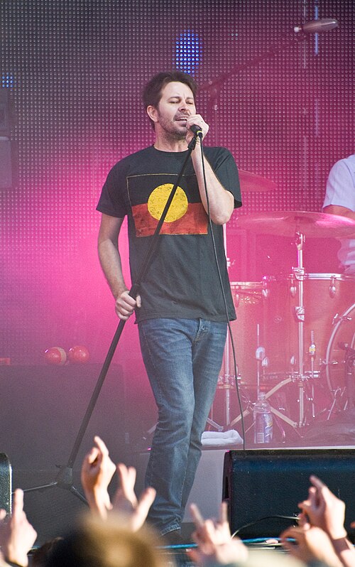 Portrait of Bernard Fanning