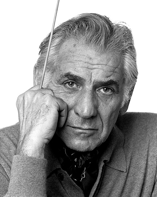 Portrait of Bernstein, Leonard