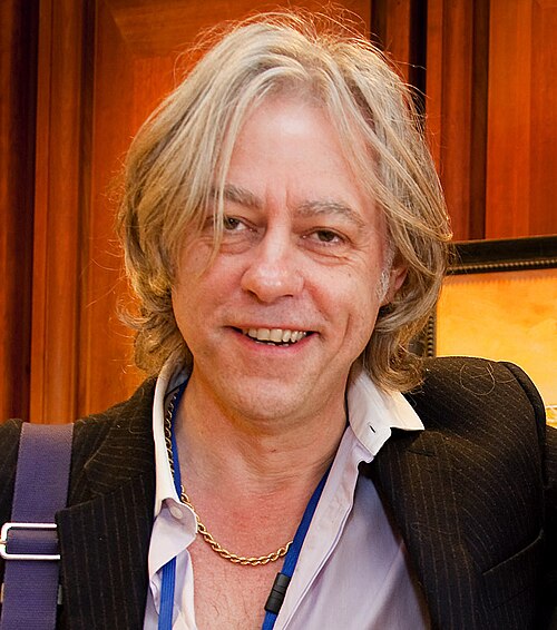 Portrait of Bob Geldof