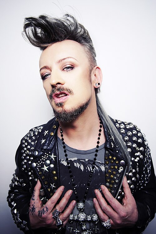 Portrait of Boy George