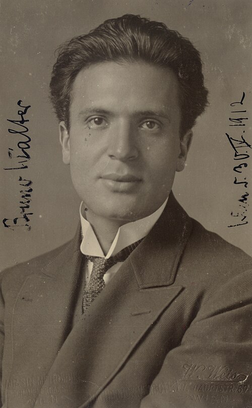 Portrait of Bruno Walter