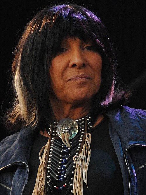 Portrait of Buffy Sainte-Marie