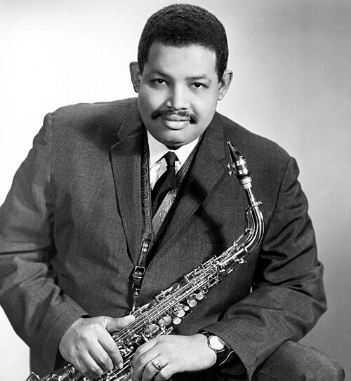 Portrait of Cannonball Adderley
