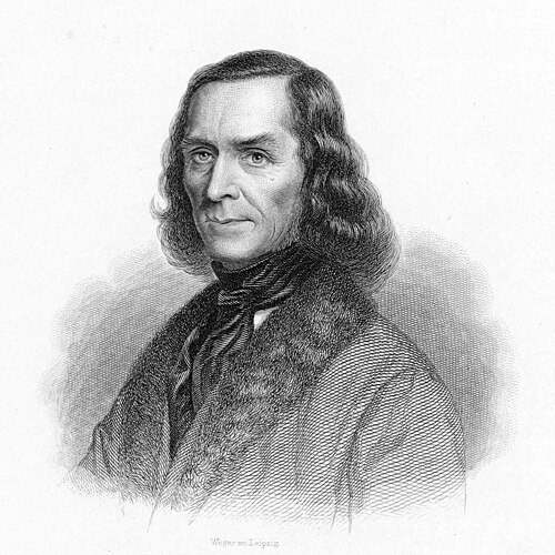 Portrait of Carl Friedrich Zöllner