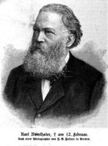 Portrait of Carl Martin Reinthaler