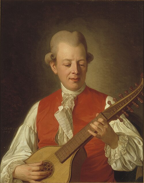 Portrait of Carl Michael Bellman