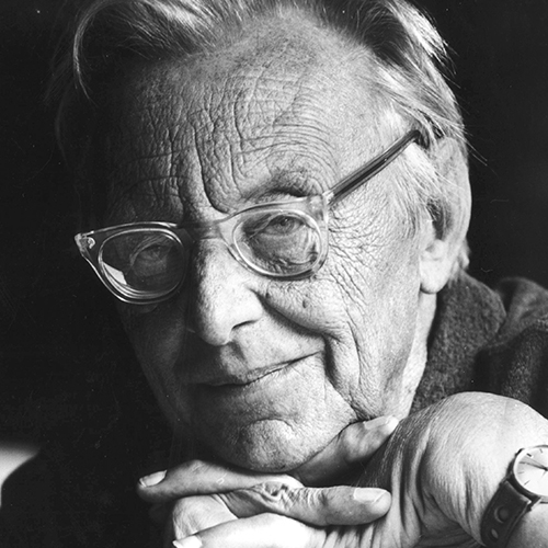 Portrait of Carl Orff