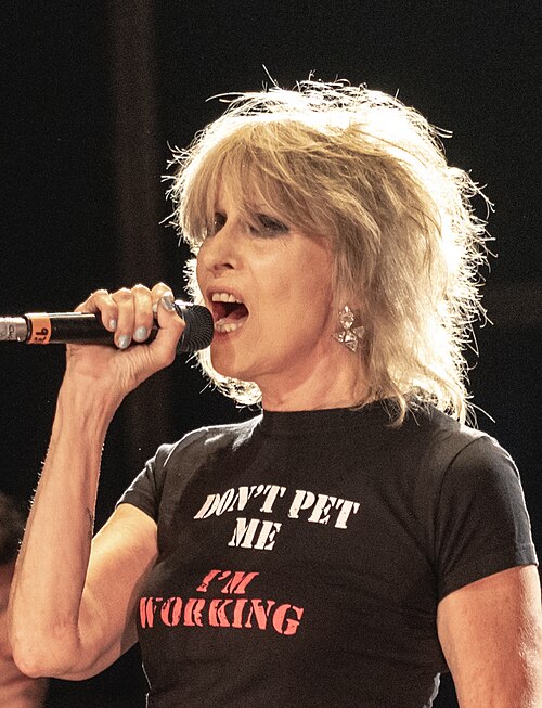 Portrait of Chrissie Hynde