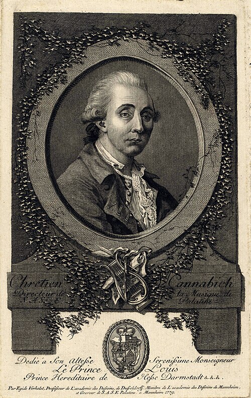 Portrait of Christian Cannabich