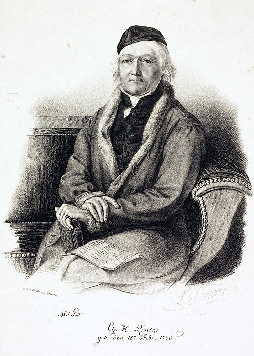 Portrait of Christian Heinrich Rinck