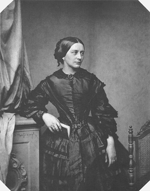 Portrait of Clara Wieck-schumann