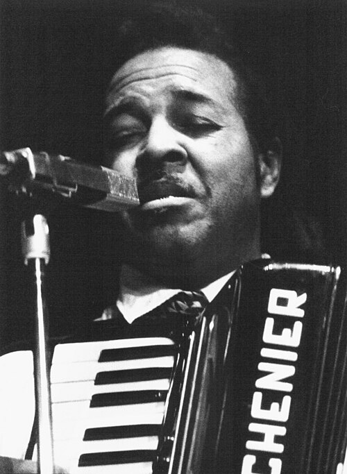 Portrait of Clifton Chenier