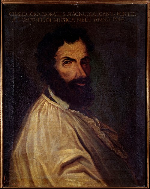 Portrait of Cristóbal de Morales