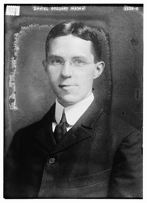 Portrait of Daniel Gregory Mason