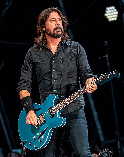 Portrait of Dave Grohl
