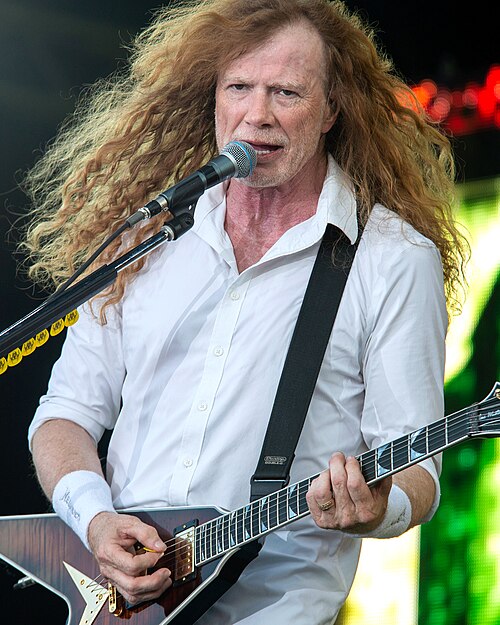 Portrait of Dave Mustaine
